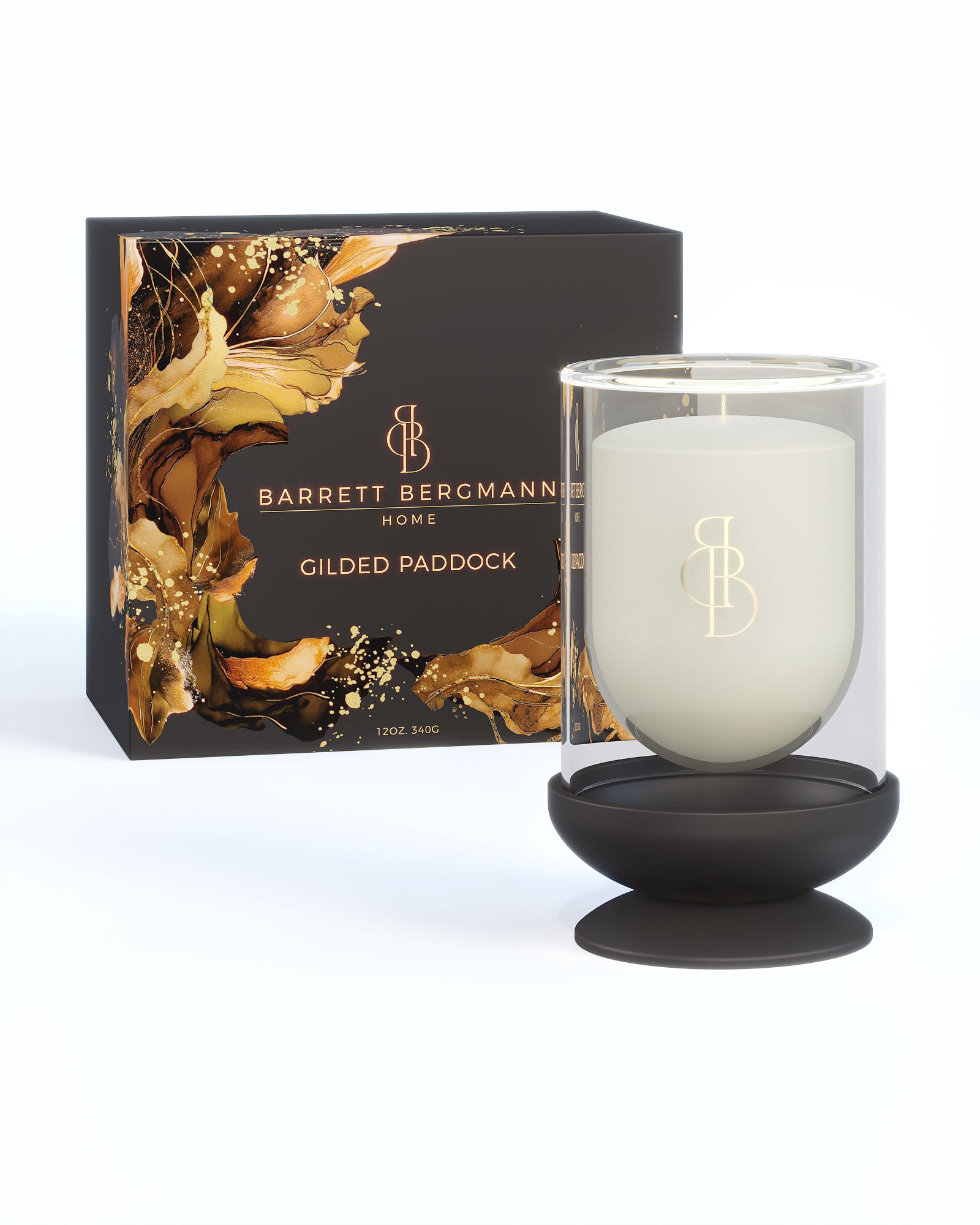 Gilded Paddock Candle