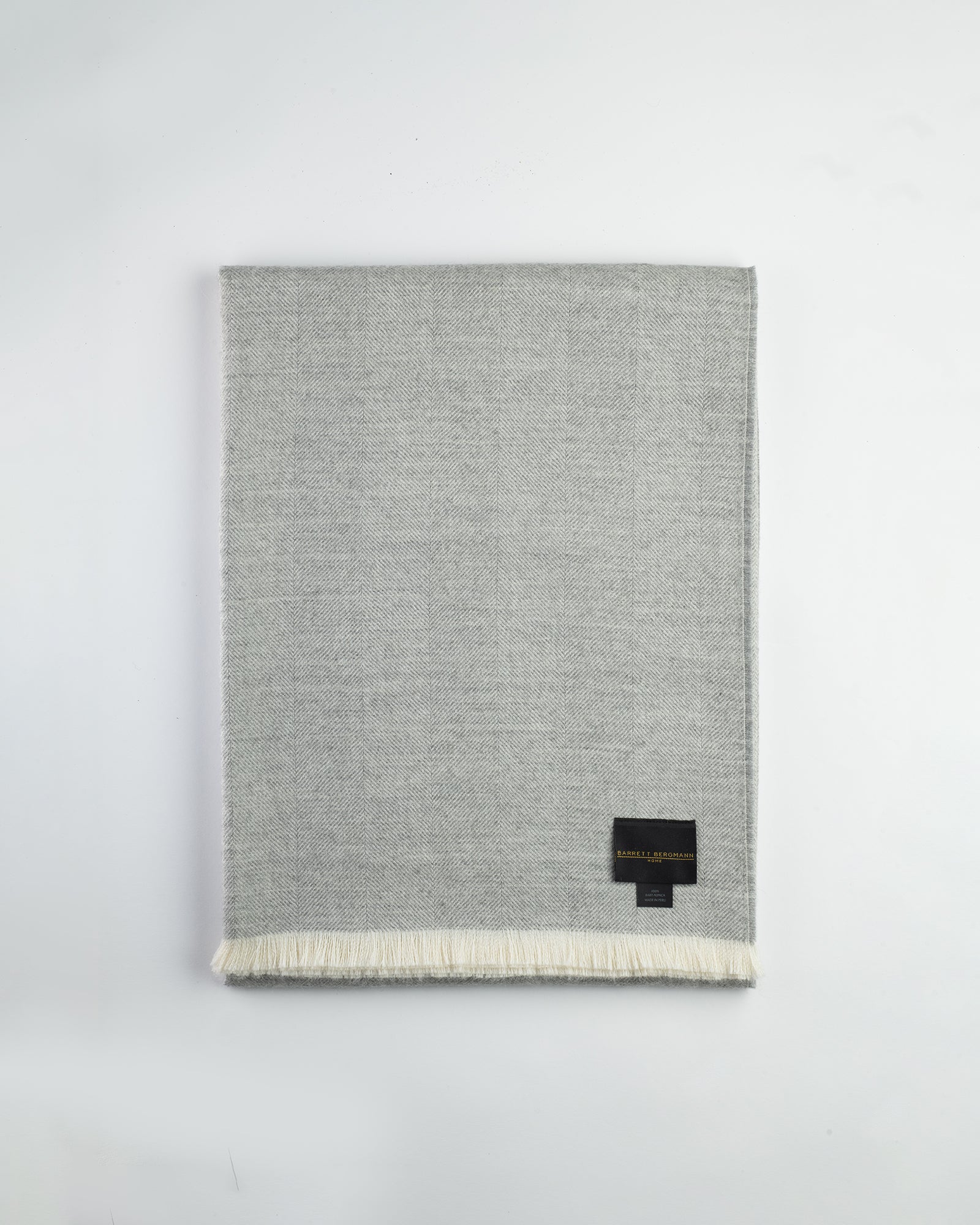 Refined Baby Alpaca Throw Eyelash - Silver