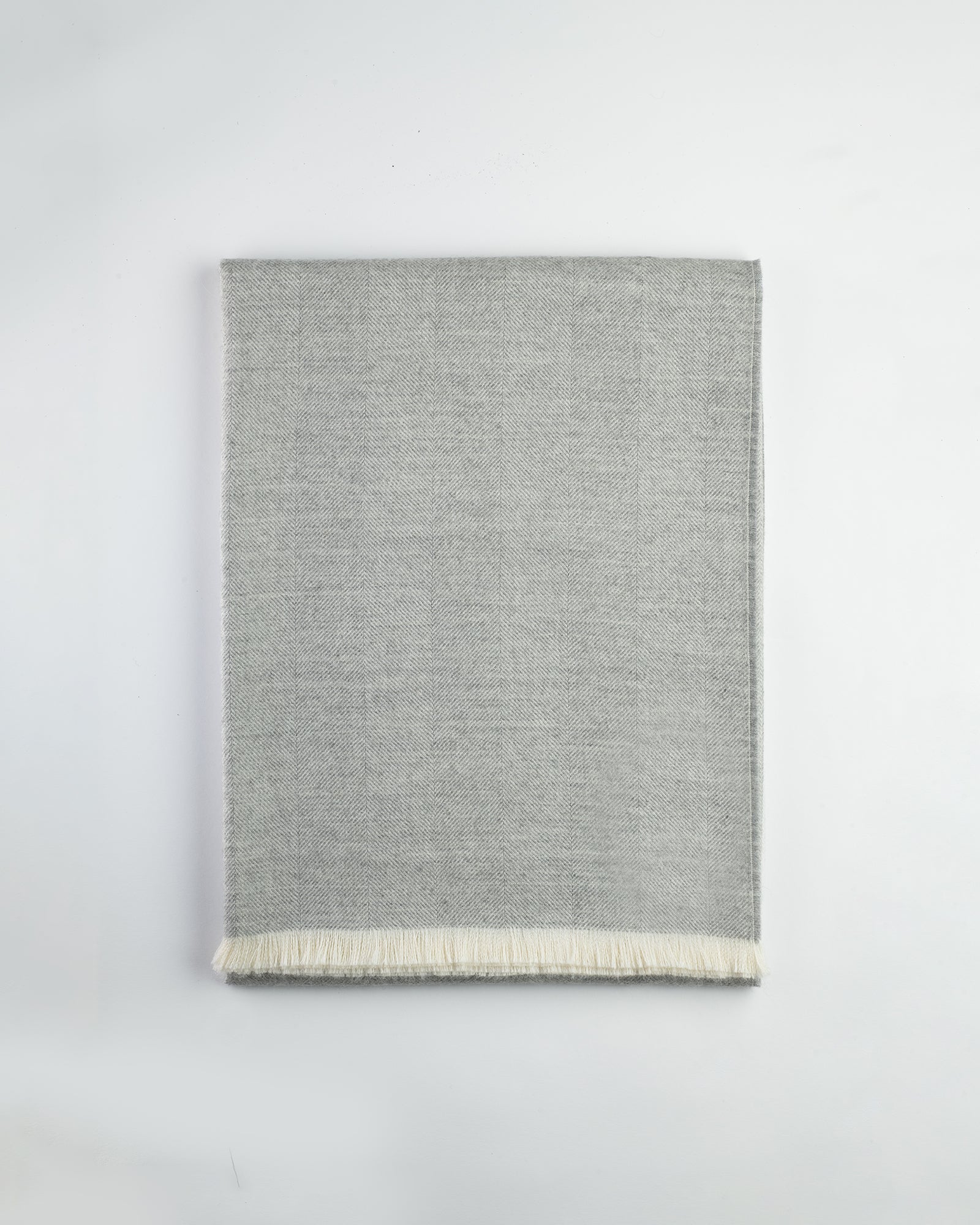 Refined Baby Alpaca Throw Eyelash - Silver