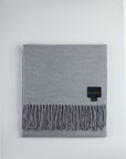 Artisanal Baby Alpaca Throw Small - Charcoal / Slate