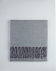 Artisanal Baby Alpaca Throw Small - Charcoal / Slate
