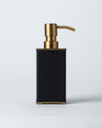 Onyx Weave Bathroom Accessory Set