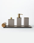 Sterling Weave Bathroom Accessory Set