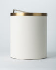 Linen Loom Trash Bin