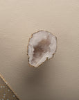 Gilded Alabaster Round Decorative Box