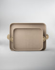 Alabaster Croc Tray