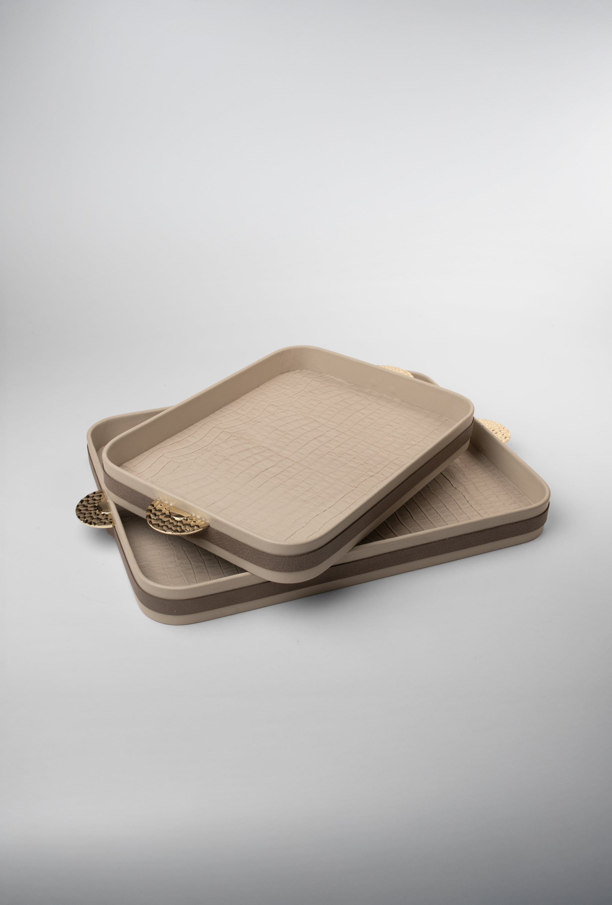 Alabaster Croc Tray