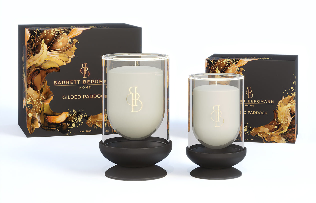 Gilded Paddock Candle