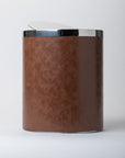 Cognac Trash Bin