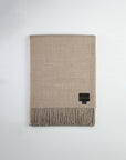 Refined Baby Alpaca Throw Small - Sand