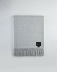 Refined Baby Alpaca Throw Small - Silver