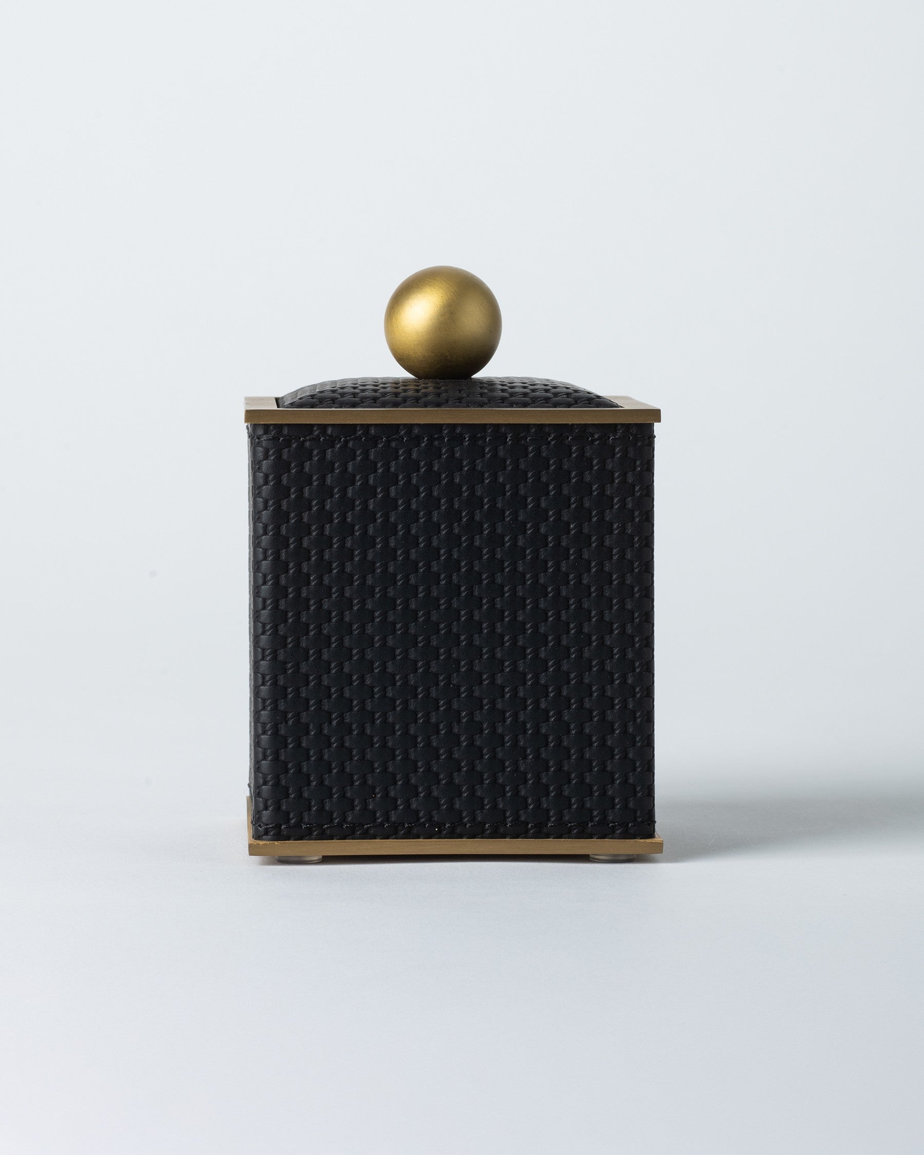 Onyx Weave Bathroom Accessory Set