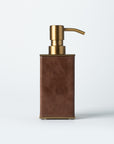 Cognac Bathroom Accessory Set
