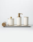 Linen Loom Bathroom Accessory Set