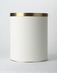 Linen Loom Trash Bin