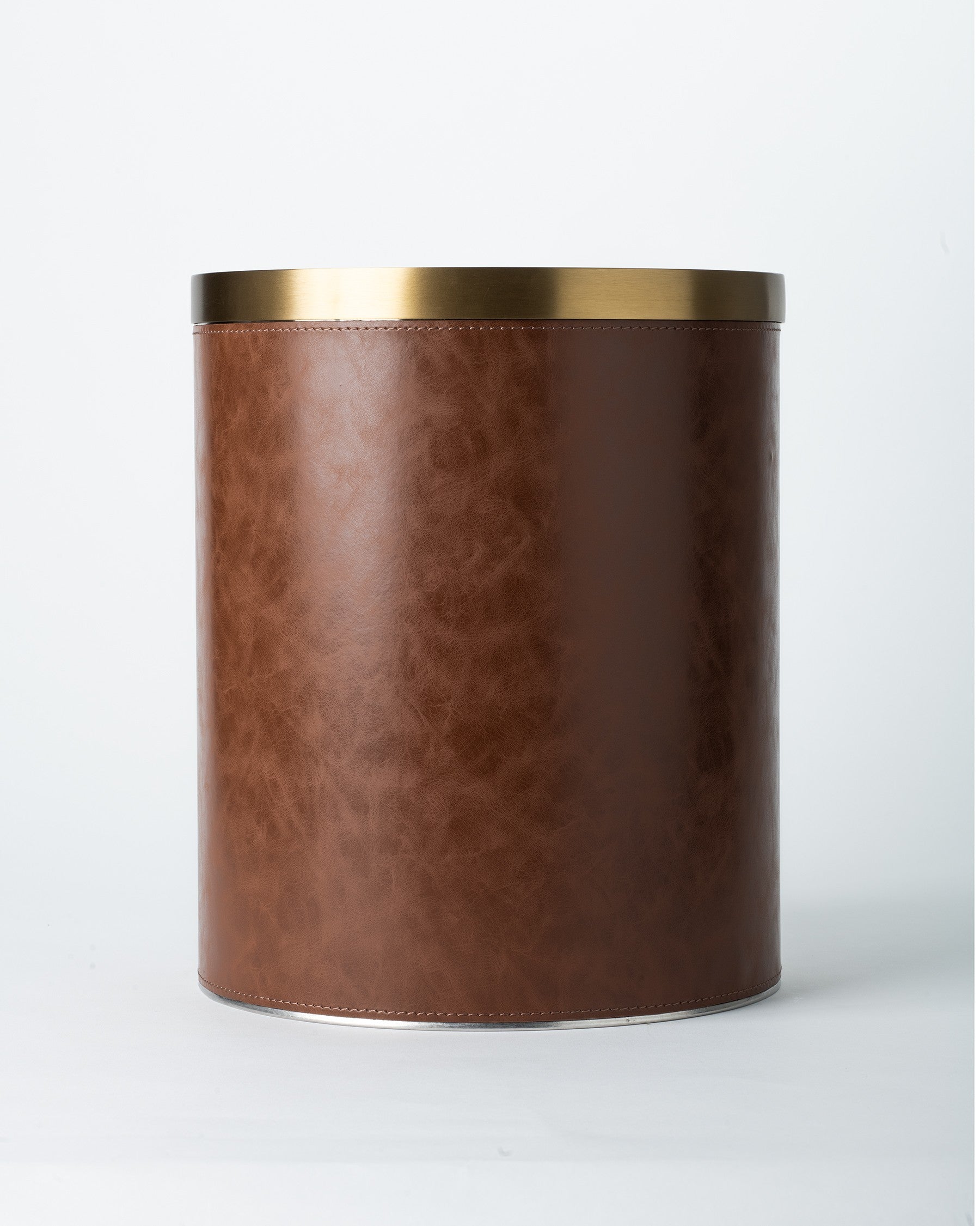 Cognac Trash Bin