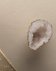 Guilded Alibaster Round Decorative Box