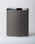 Slate Weave Trash Bin