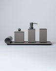 Sterling Weave Bathroom Accessory Set